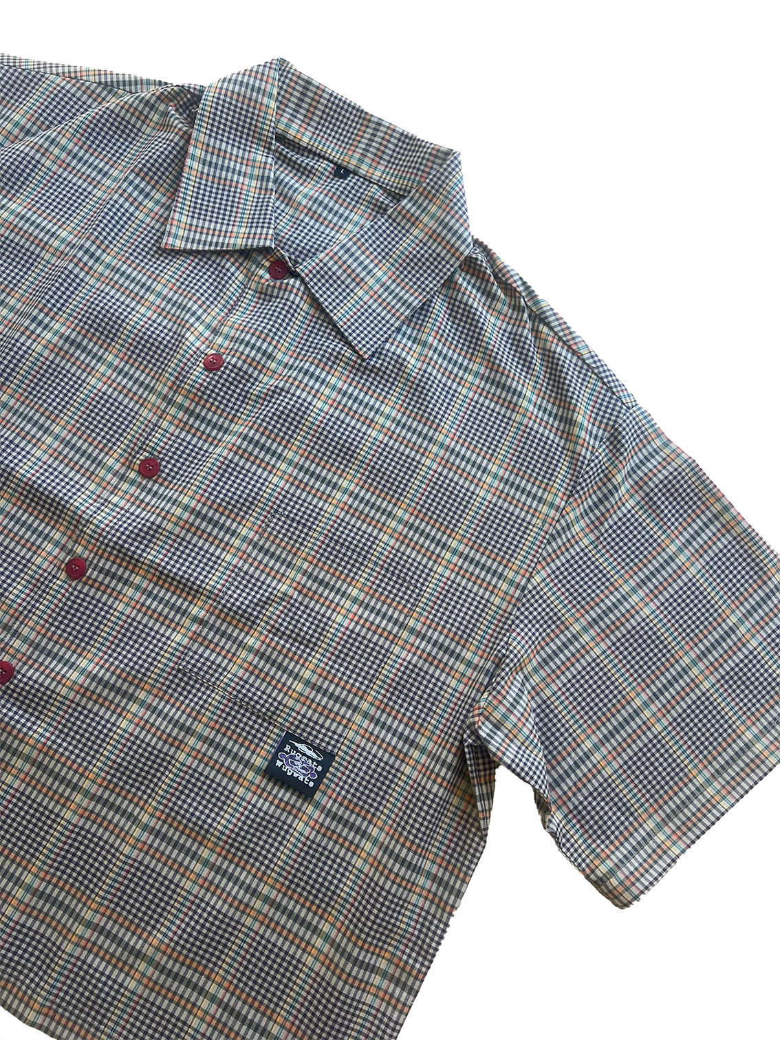 Cropped Plaid Shirt