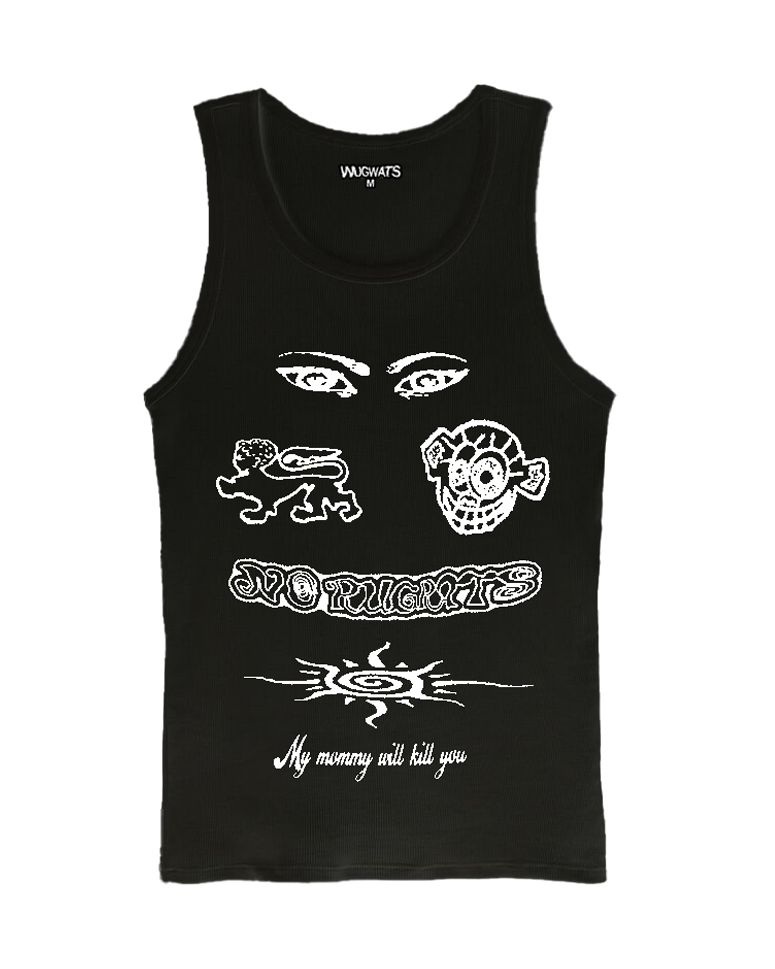 Tattoo Tank Top Black