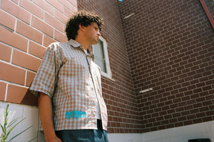 Clay Plaid Short Sleeve Shirt