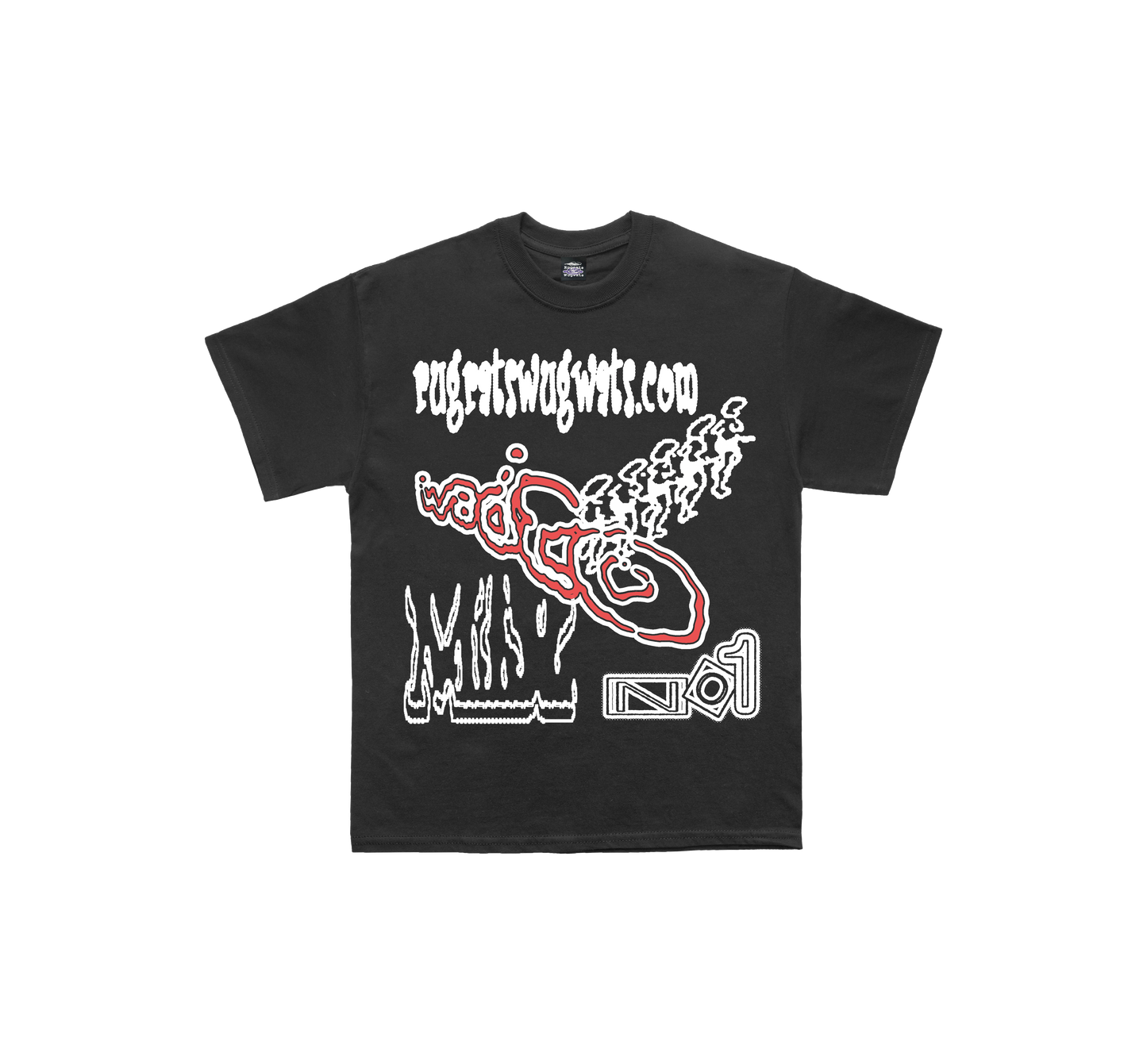 Wugwats Wadio Tee - Black