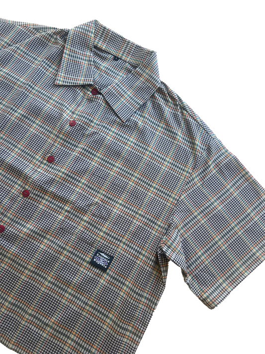 Cropped Plaid Shirt