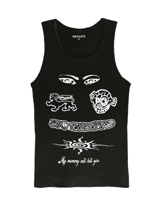 Tattoo Tank Top Black