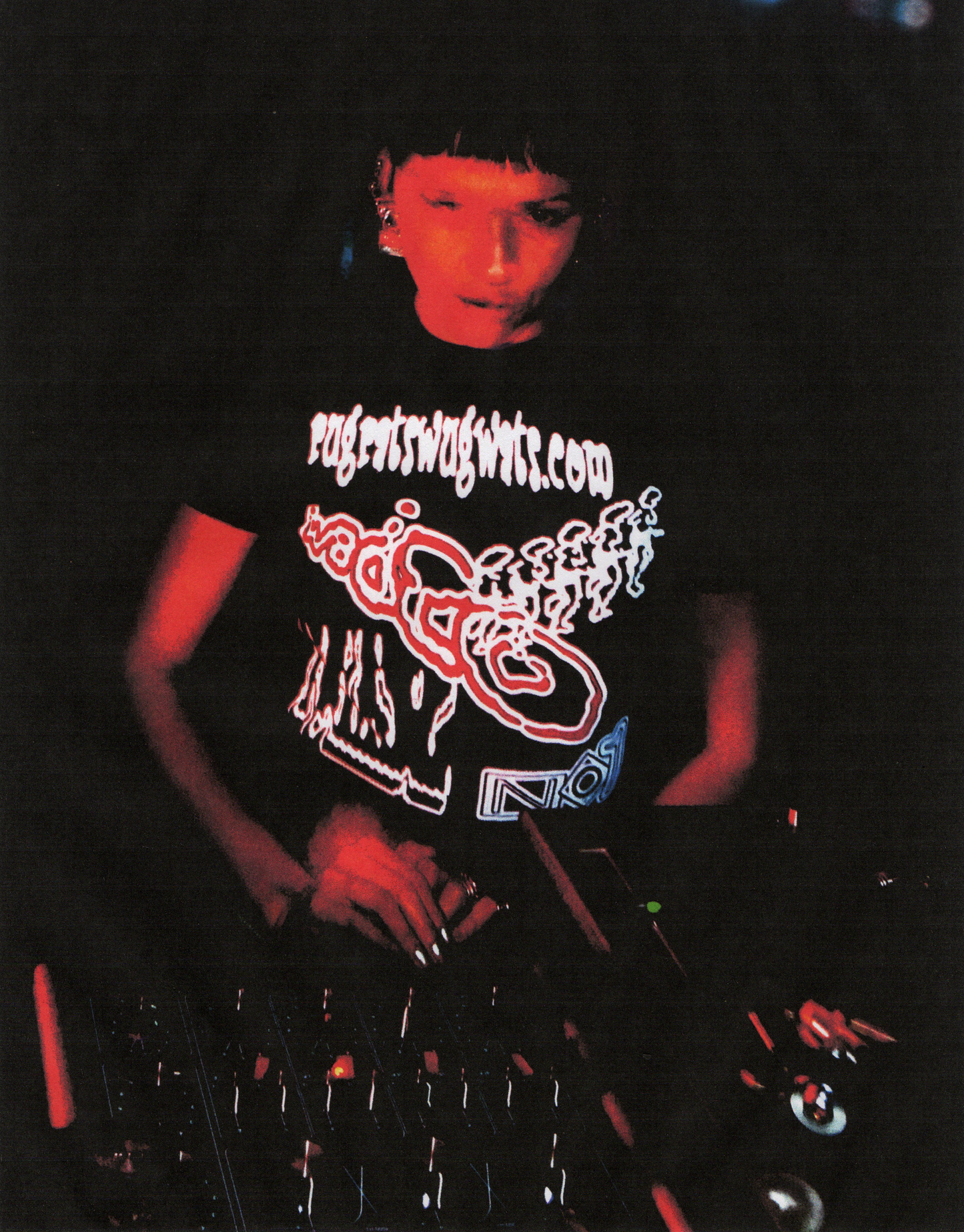 Wugwats Wadio Baby Tee Black