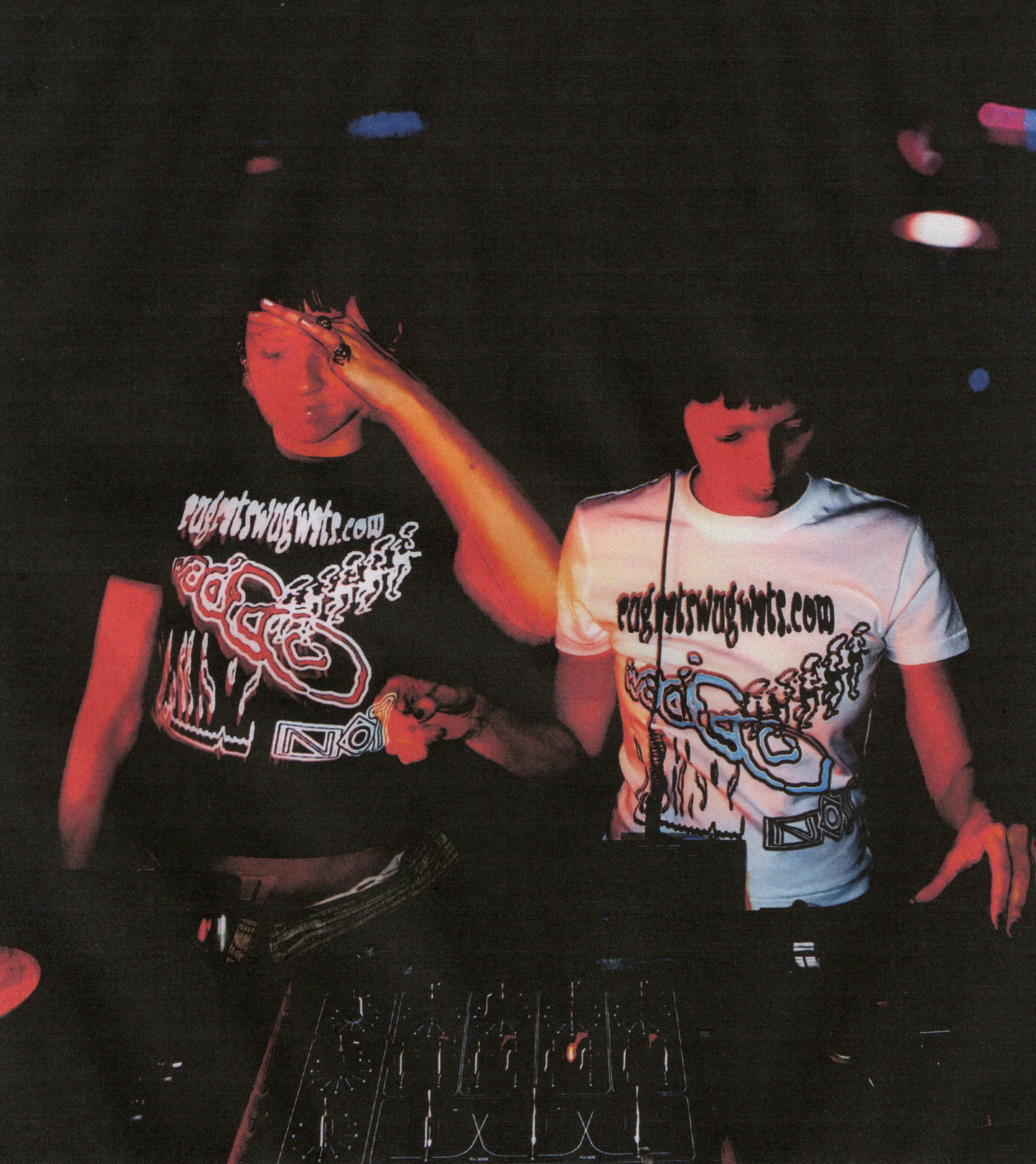 Wugwats Wadio Baby Tee White